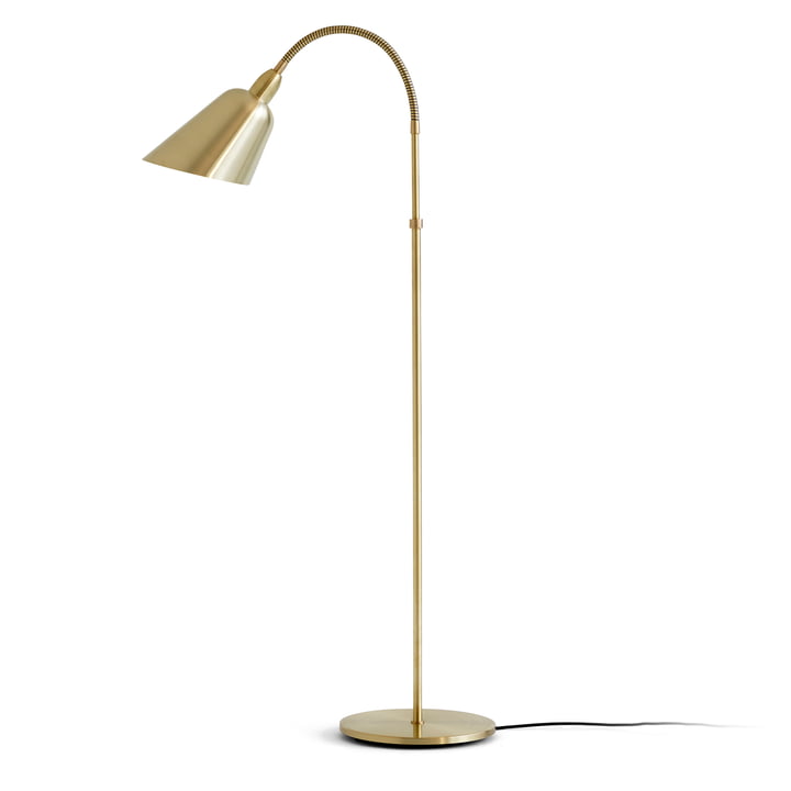 The & Tradition - Bellevue Floor lamp AJ7 in brass satin polished