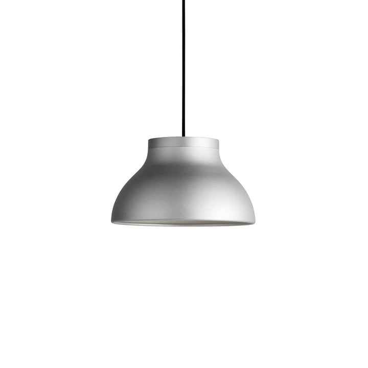 PC Pendant lamp S, Ø 25 x H 1 4. 5 cm, silver by Hay