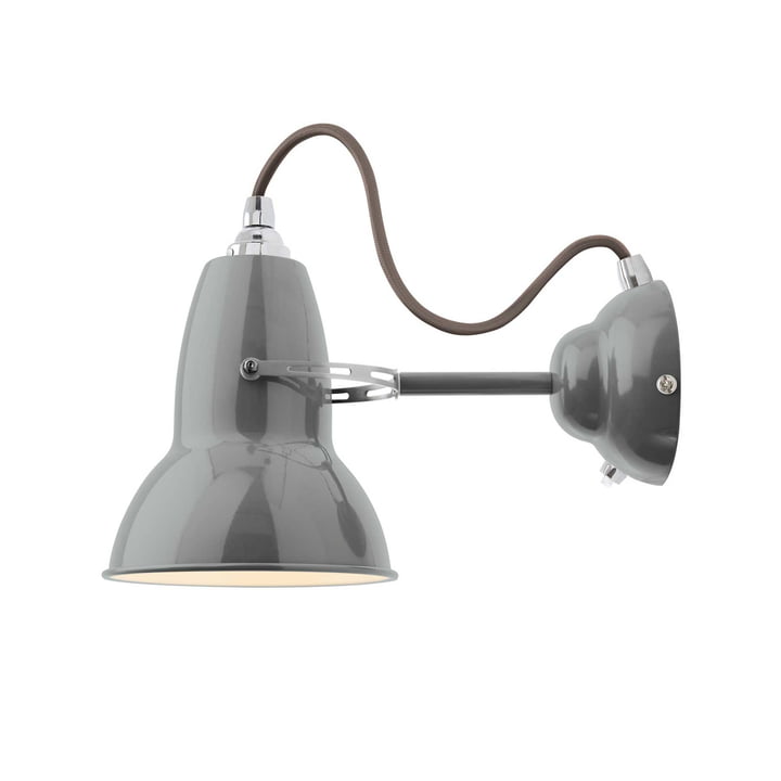 Original 1227 Wall lamp, cable gray, Dove Grey from Anglepoise