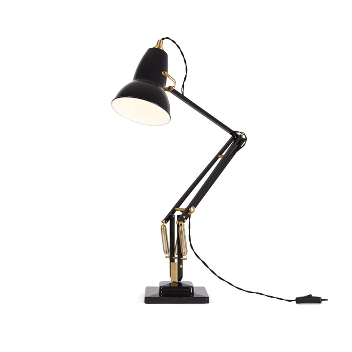 Original 1227 Brass table lamp, Jet Black from Anglepoise