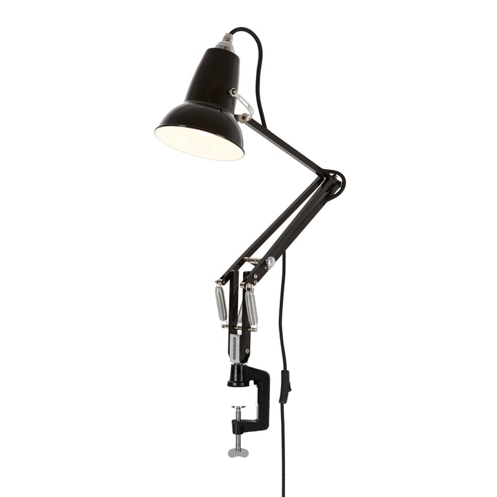 Original 1227 clamp lamp, jet black from Anglepoise