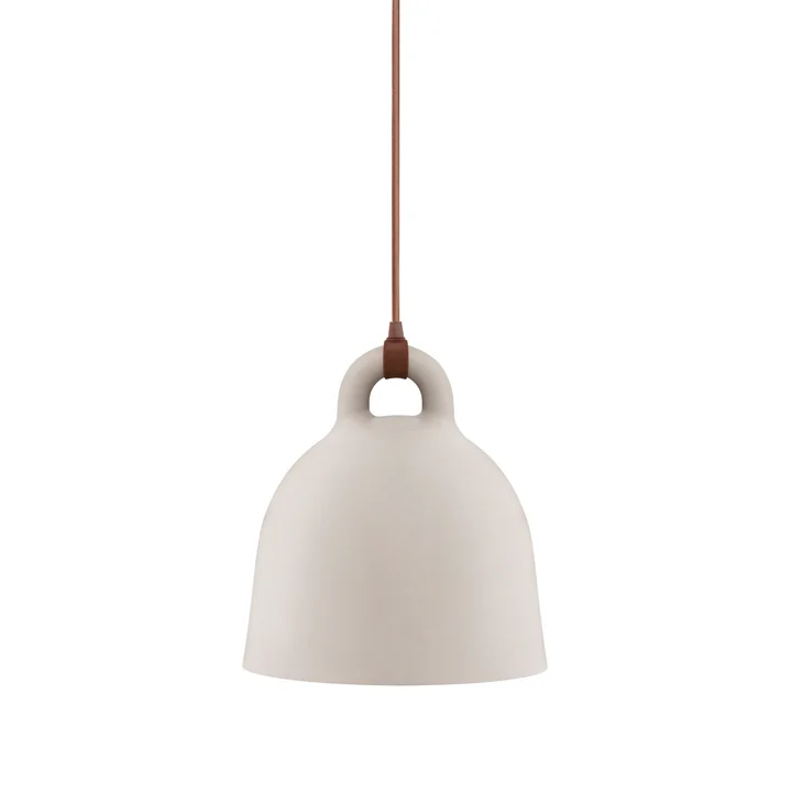 Bell pendant lamp by Normann Copenhagen in sand (small)