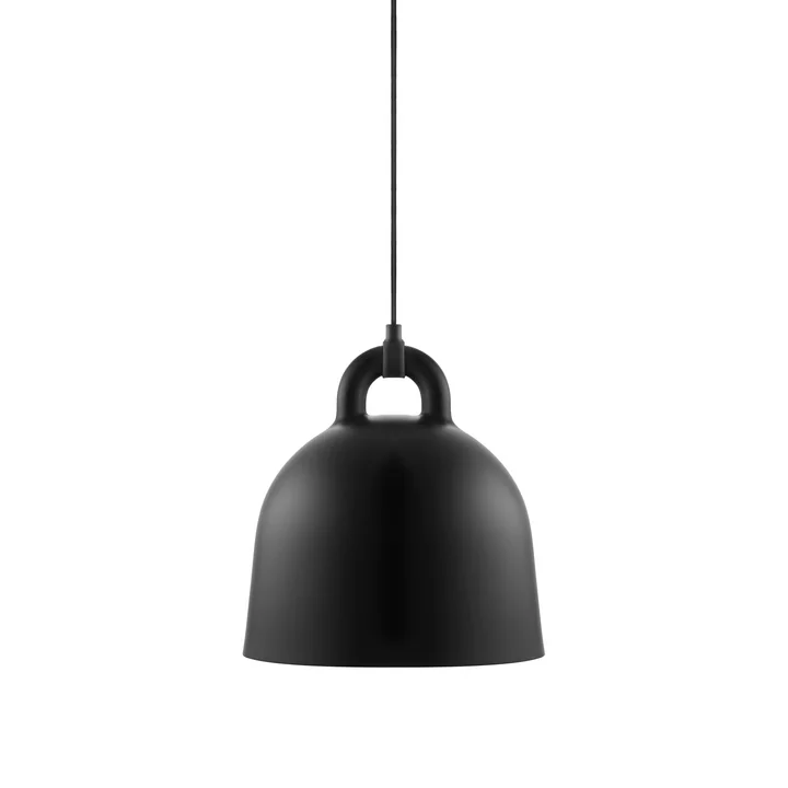 Bell pendant lamp by Normann Copenhagen in black (small)