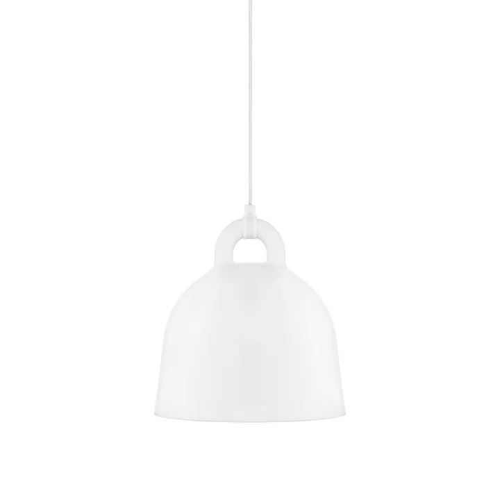 Bell pendant lamp by Normann Copenhagen in white (small)