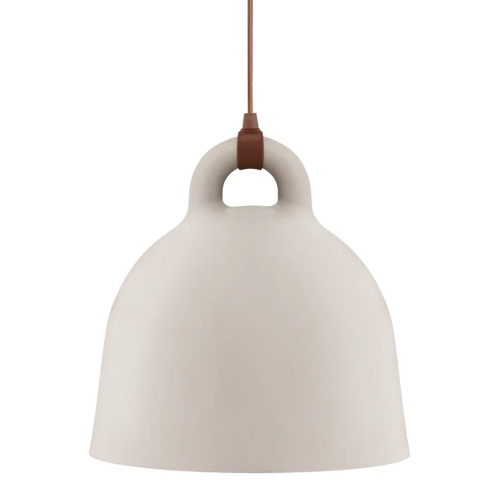 Bell pendant lamp by Normann Copenhagen in sand (large)