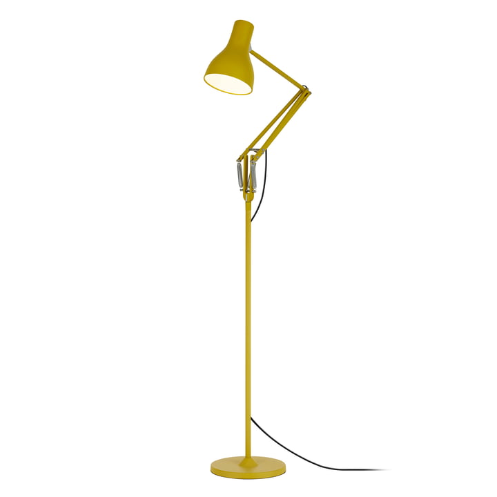 Type 75 Floor Lamp, Yellow Ochre from Anglepoise