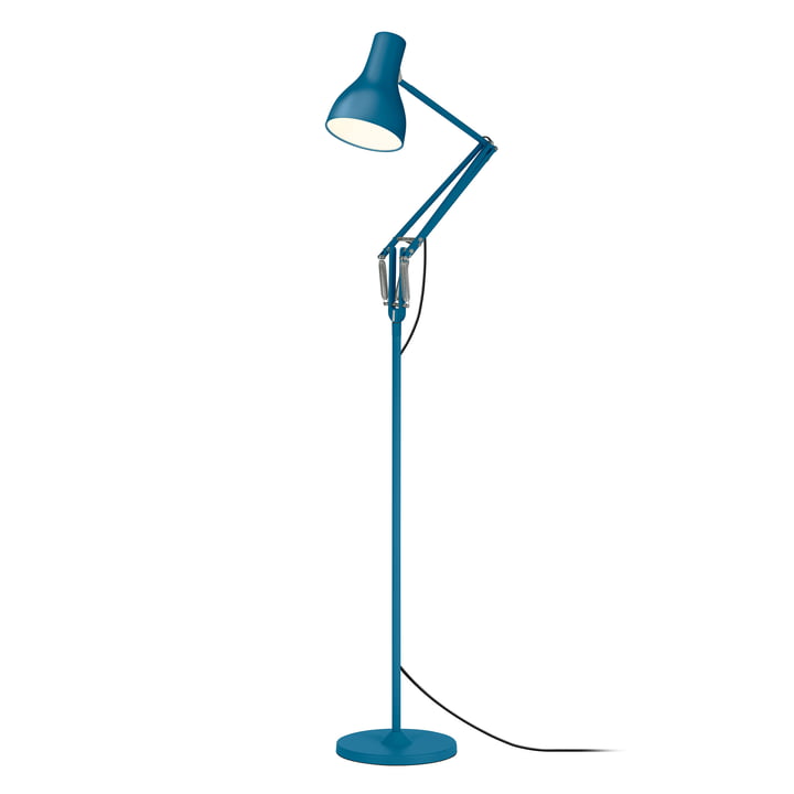 Type 75 floor lamp, Saxon Blue from Anglepoise