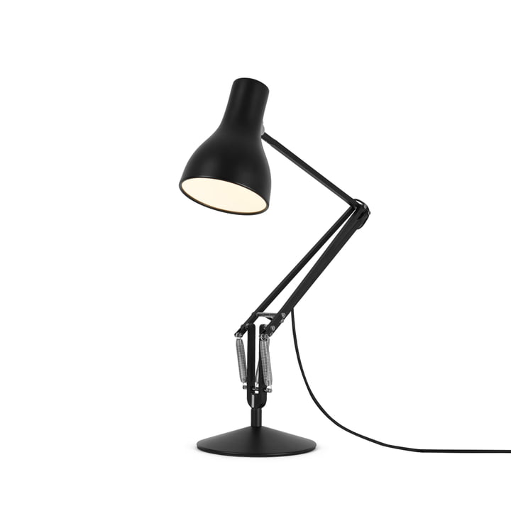 Type 75 Table lamp from Anglepoise in Jet Black