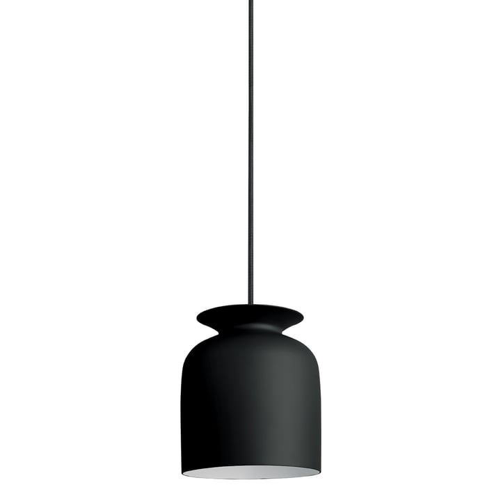Gubi - Ronde Pendant Lamp, Ø 20 cm, black
