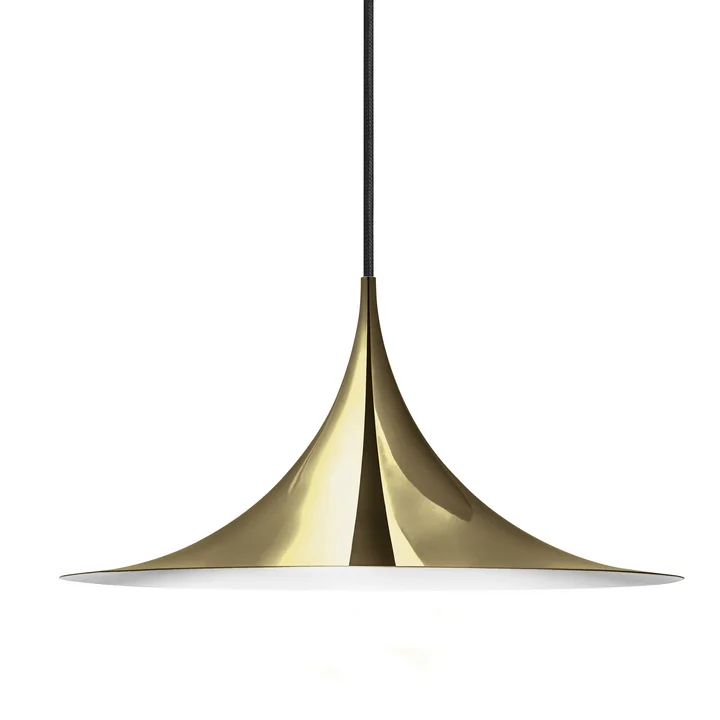 Semi Pendant lamp Ø 47 cm from Gubi in brass