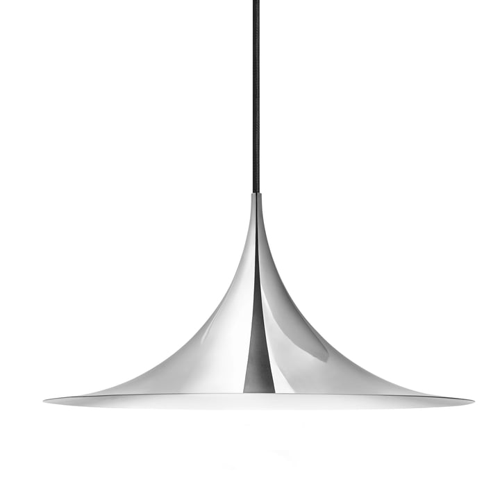 Semi Pendant lamp Ø 47 cm from Gubi in chrome