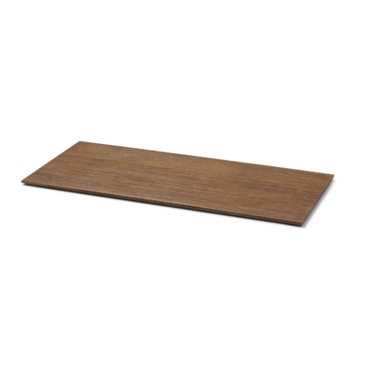 The tray for Plant Box large from ferm Living in smoked oak