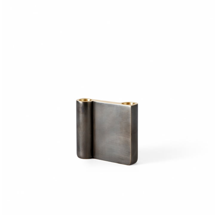 The small Collect candleholder from & Tradition, bronzed brass