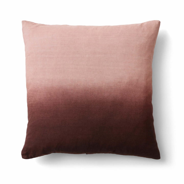 The Collect SC29 cushion linen from & tradition in cloud / burgundy / indigo