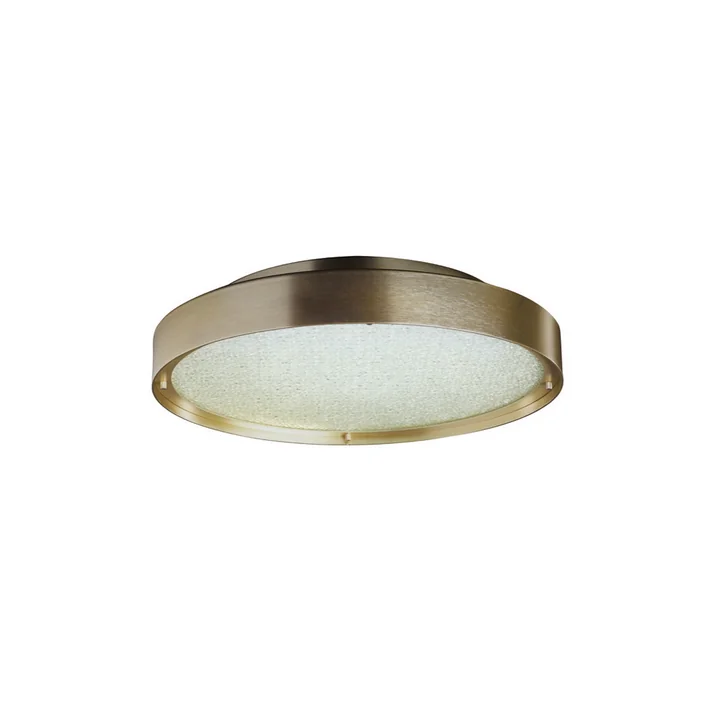 Berlin LED ceiling lamp Ø 40 cm, gold by Oluce