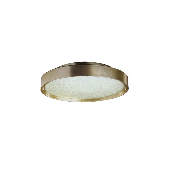 Berlin LED wall and ceiling lamp Ø 30 cm, gold by Oluce