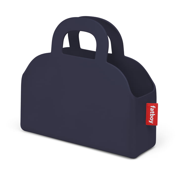 Sjopper-Kees bag and storage basket, dark blue by Fatboy
