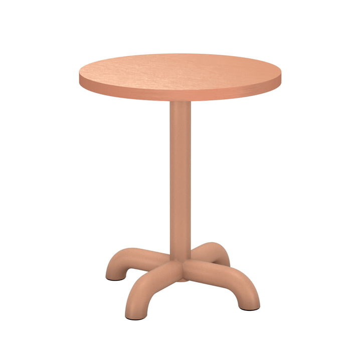 The Unify side table from Petite Friture , Ø 40 cm, blush