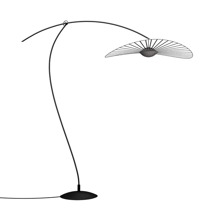 The Vertigo Nova floor lamp from Petite Friture , Ø 110 cm, black