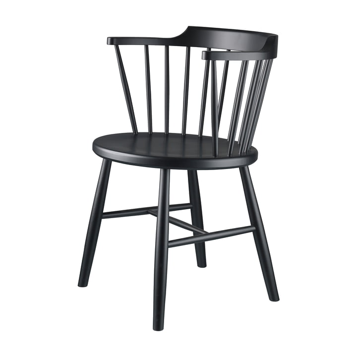 J18 Chair from FDB Møbler Beech black