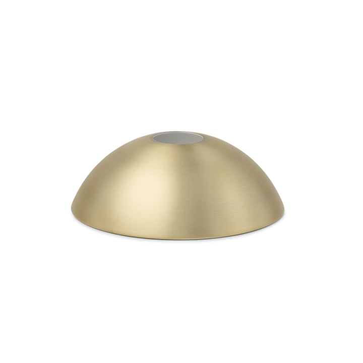 Hoop Shade lampshade from ferm Living in brass