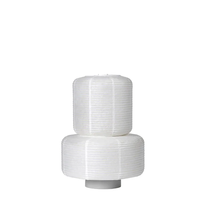 The William rice paper lampshade from Broste Copenhagen in white, Ø 36 x H 43 cm