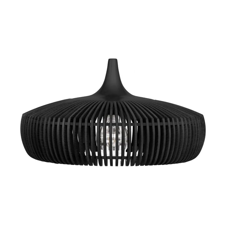 The Clava Dine Wood lampshade from Umage in black