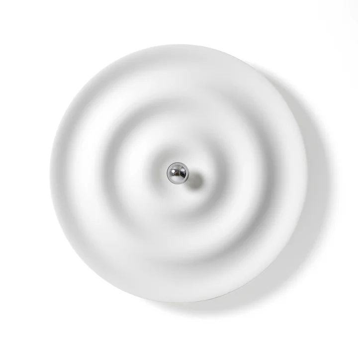 Alma Wall and ceiling light from Wästberg in signal white