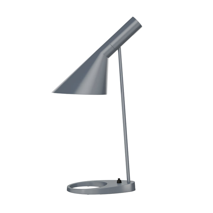 AJ table lamp from Louis Poulsen in dark gray