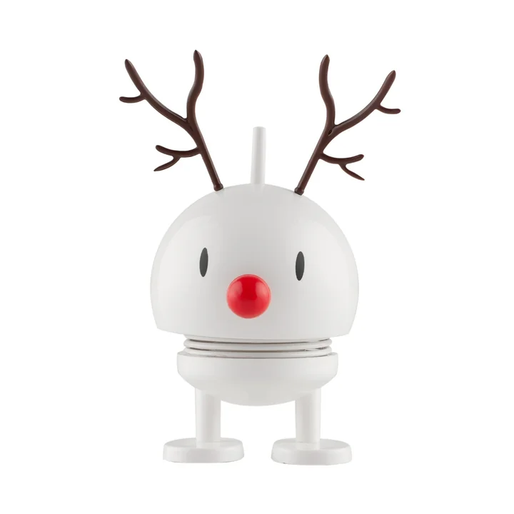 Small Reindeer Bumble white from Hoptimist