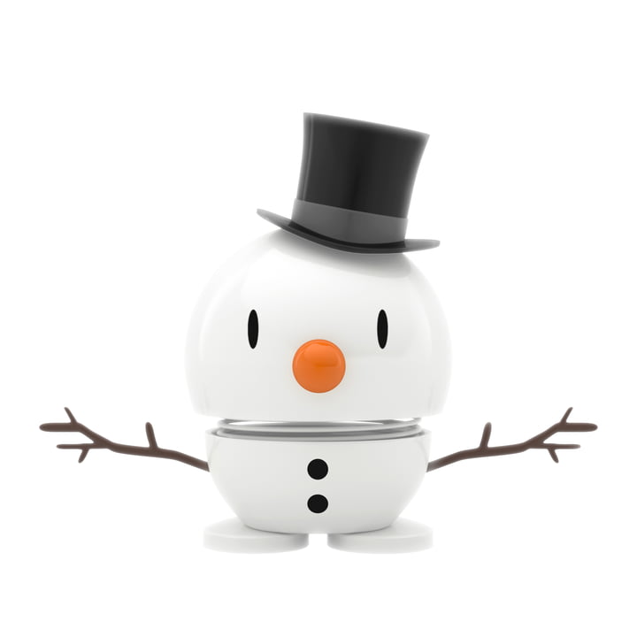 Snowman, small / white from Hoptimist