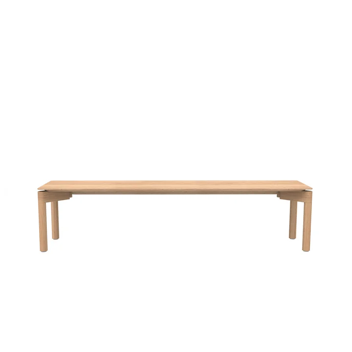 The Wedekind bench Large from OUT Objekte unserer Tage waxed in oak