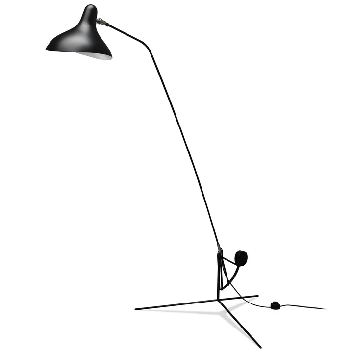 Mantis BS1 floor lamp, black from DCW