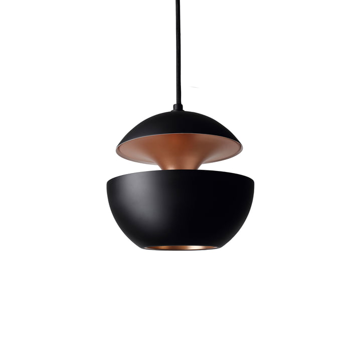 Here Comes The Sun 175 Pendant Lamp, black / copper from DCW