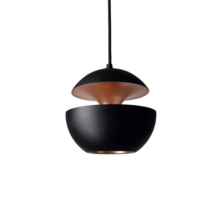 Here Comes The Sun 175 Pendant Lamp, black / copper from DCW
