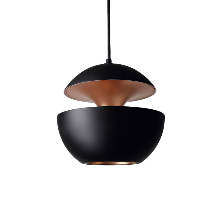 Here Comes The Sun 250 Pendant Lamp, black / copper from DCW
