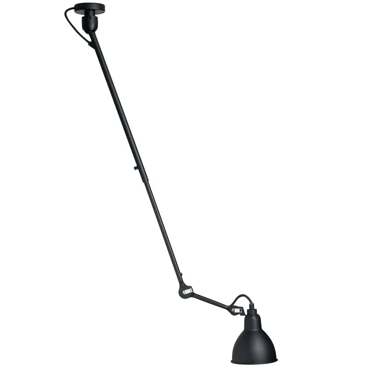 Lamp Gras No 302 ceiling lamp, black / black by DCW