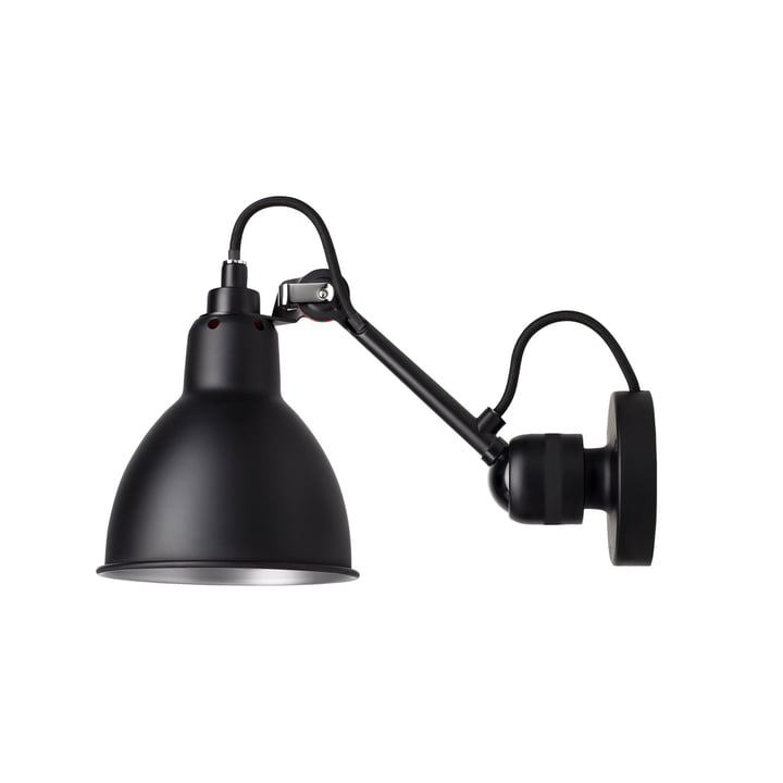 Lamp Gras No 304 wall lamp, black / black by DCW
