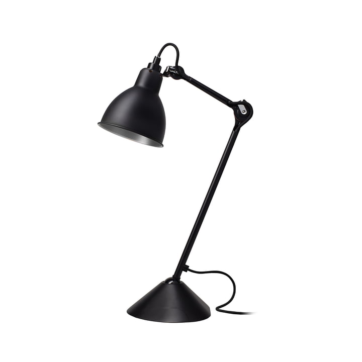 Lamp Gras No 205 table lamp, black / black by DCW
