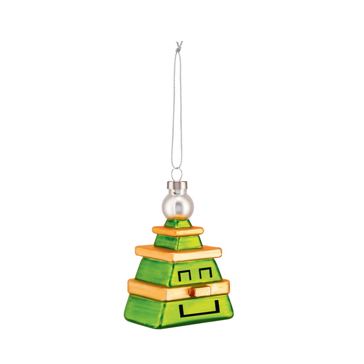 The Cubik Tree Christmas tree decorations from Alessi