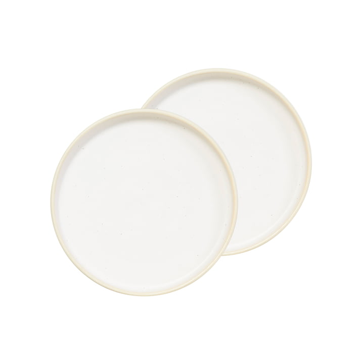 Otto Plate S, Ø 19 cm from Frama in white (set of 2)