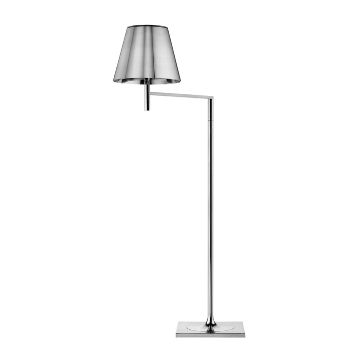 The K Tribe F1 floor lamp from Flos in silver