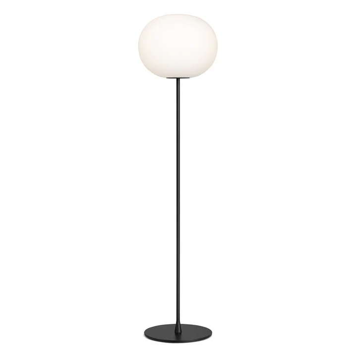 The Glo Ball F 3 floor lamp from Flos in matt black
