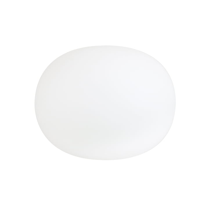The Glo-Ball wall light from Flos in white, Ø 33 cm