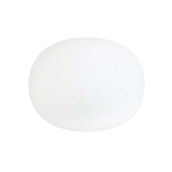 The Glo-Ball wall lamp from Flos in white, Ø 33 cm