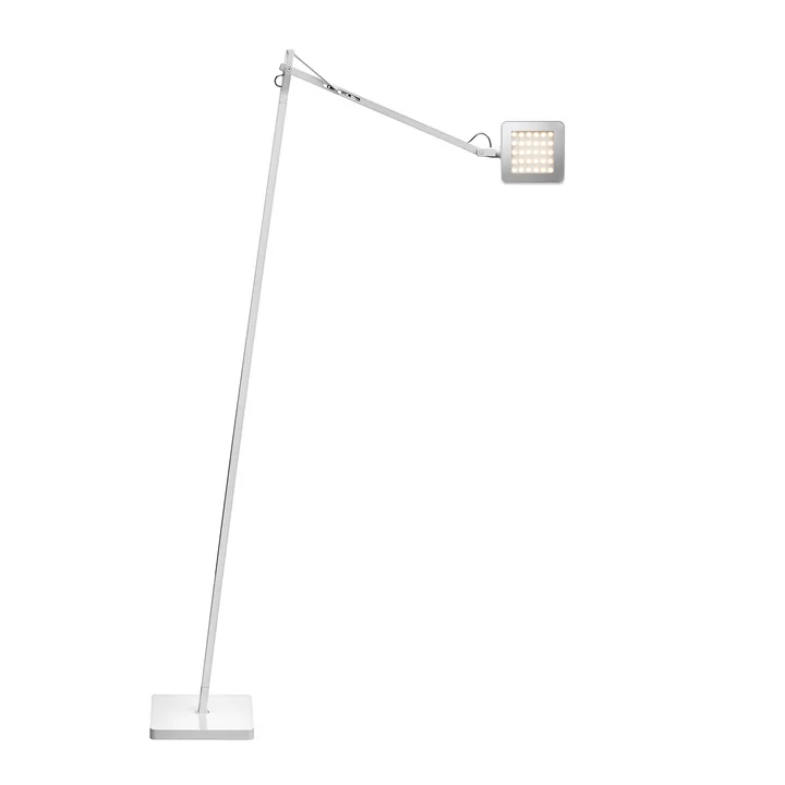 The Kelvin LED F floor lamp from Flos in white