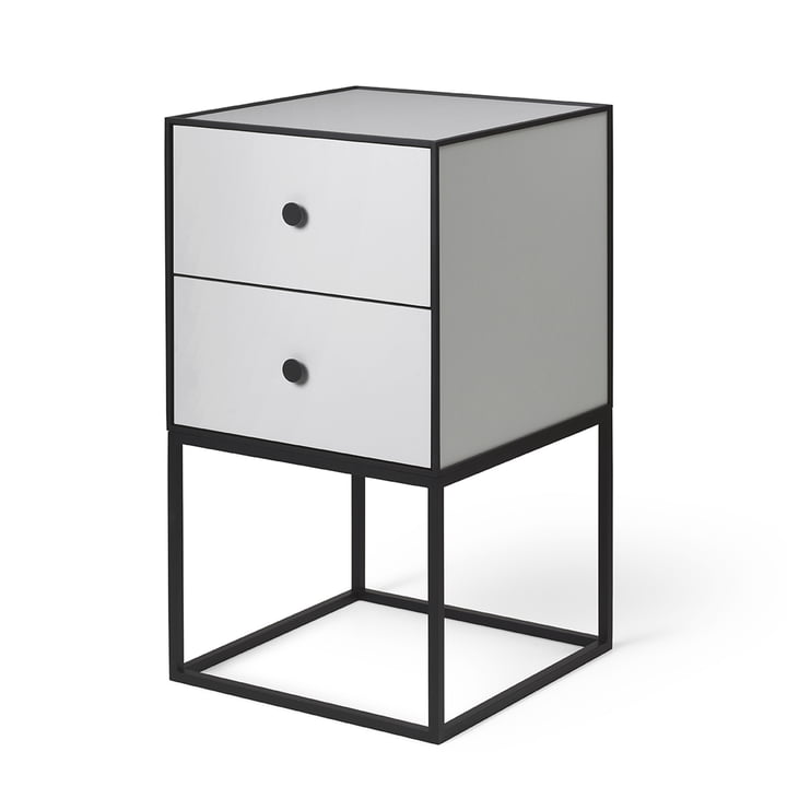 Frame Sideboard 35 (incl. 2 drawers), light gray from by Lassen