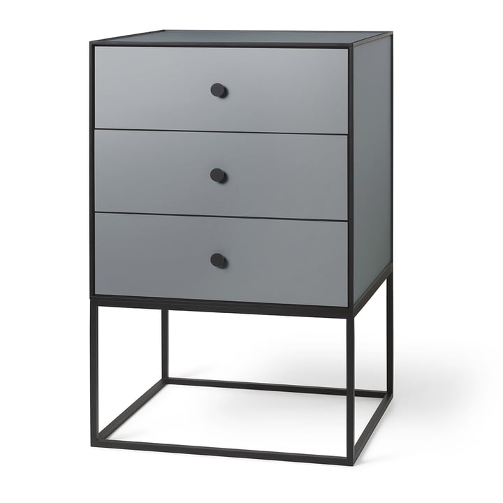 Frame Sideboard 49 (incl. 3 drawers), dark gray from Audo