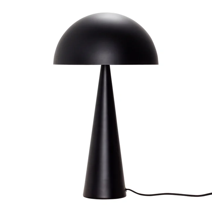 Table lamp, black, large from Hübsch Interior
