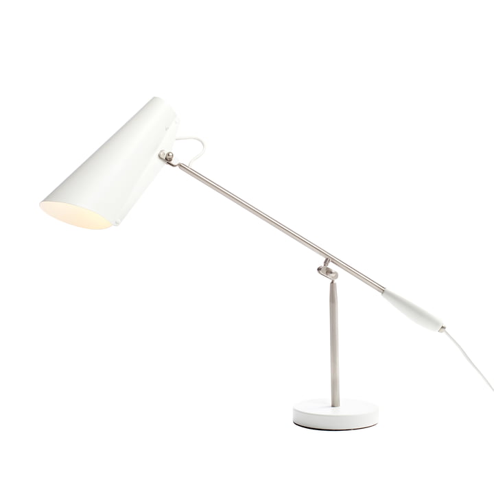 The Northern - Birdy Table lamp in white / metallic